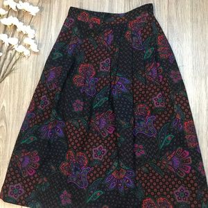 Jerri Sherman 100% Wool Skirt Size 8